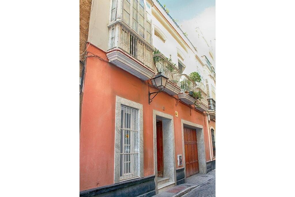 Apartamento Centrico En Casa Tipica Gaditana Cádiz Exteriör bild